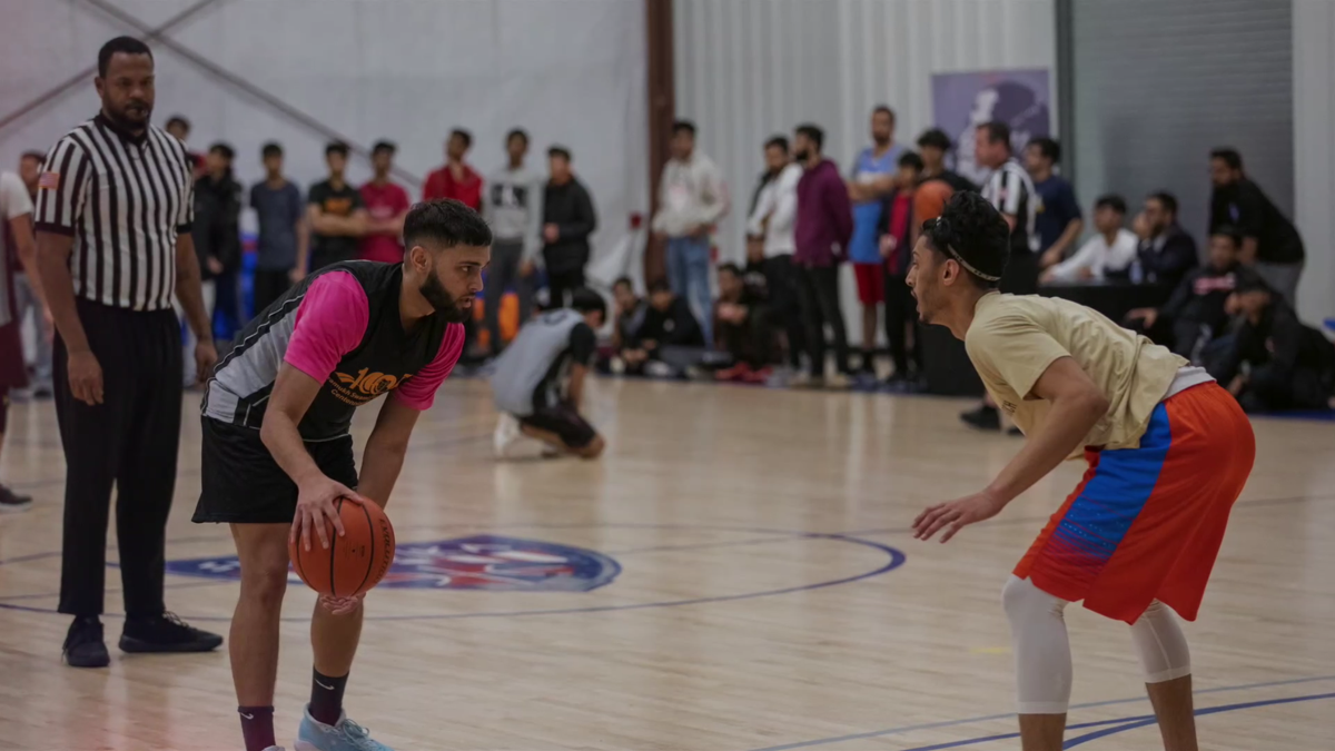 Paril off the court